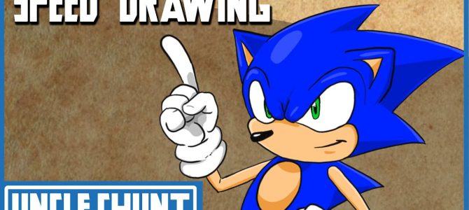 SPEED DRAWING: Sonic the Hedgehog